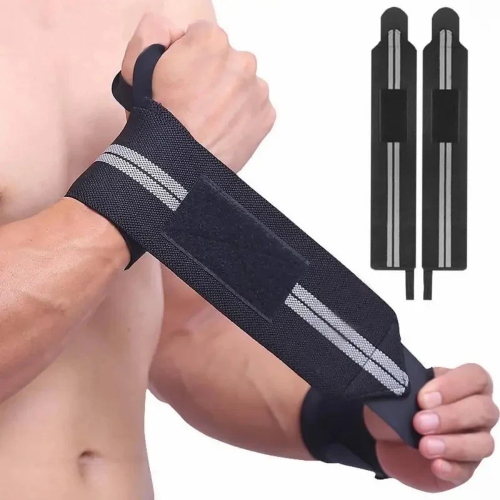 2 szt. elastycznych opasek na  – Wrist Wraps Weightlifting Support recenzja i cena